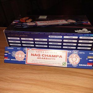 Incense Sticks from Satya - NAG CHAMPA - set of two packs